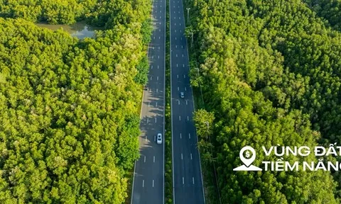 Thay bạn đi xem công trường đại lộ rộng 120 m, dài 8 km ở siêu dự án lấn biển lớn nhất Việt Nam của Vinhomes