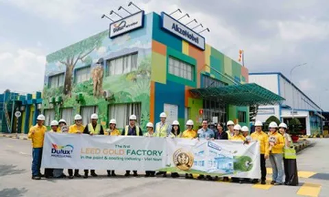 Nhà máy AkzoNobel tại Bình Dương nhận chứng chỉ LEED Gold
