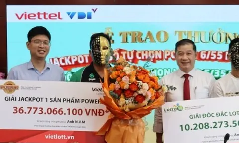 Cả nhà mất ngủ vì trúng độc đắc gần 37 tỷ đồng