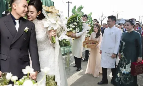 3 chi tiết CỰC ĐẮT trong đám cưới Hoa hậu Đỗ Thị Hà
