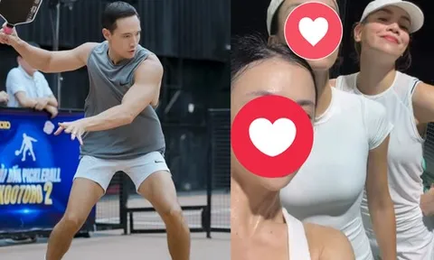 Gặp Hồ Ngọc Hà đi chơi pickleball với Kim Lý