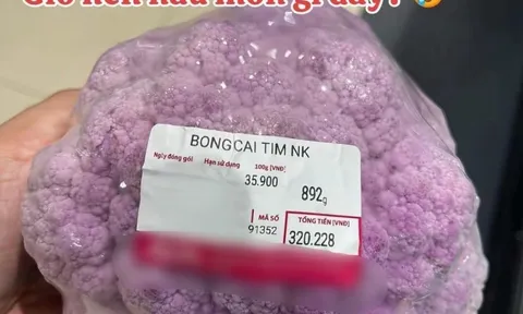 Xôn xao cây súp lơ giá 320.000 đồng ở TP.HCM