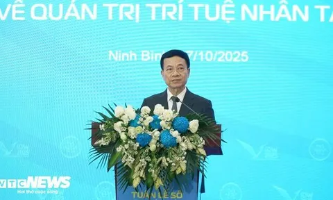 Bộ trưởng Nguyễn Mạnh Hùng: AI đi trong 'hành lang hẹp' để phục vụ con người