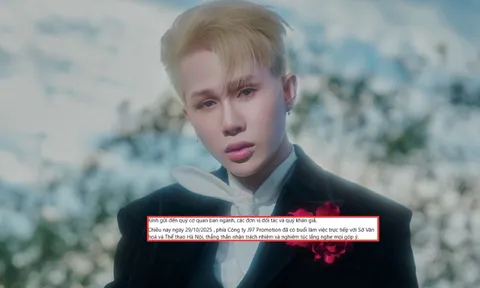 Jack xin lỗi vụ hát nhạc phản cảm chưa được kiểm duyệt: Đã làm việc trực tiếp với Sở VHTT Hà Nội