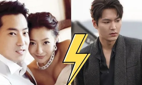 Chồng đại gia phản ứng gắt khi thấy Kim Hee Sun hôn Lee Min Ho