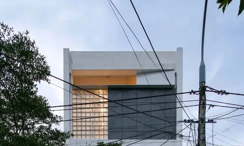 Nhà phố 100m2 thiết kế không phòng khách