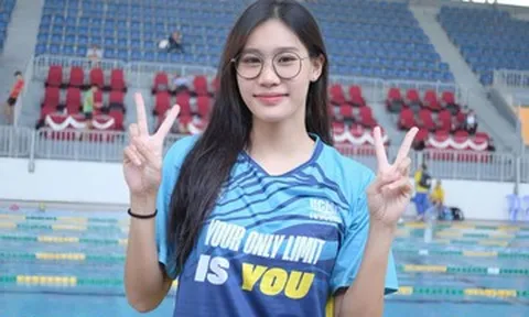 Nhan sắc của nữ kình ngư từng 2 lần thắng Ánh Viên