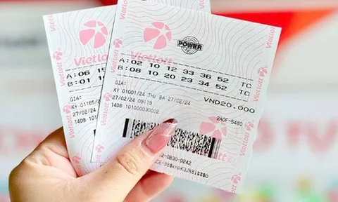 Trúng Vietlott "khủng" nhờ vợ