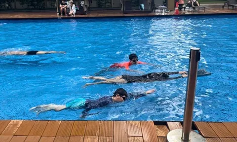 Ban hành chương trình dạy bơi an toàn cho học sinh