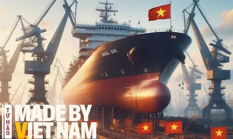 Việt Nam lập 2 "cú hit": Hạ thủy siêu tàu độc bản 10.000m2, chốt hạ chiến thắng lớn trên bảng xếp hạng châu Á