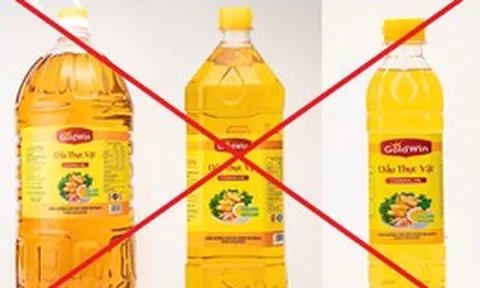 Xuất hiện dầu ăn giả, kém chất lượng nhãn hiệu Goldwin Cooking Oil