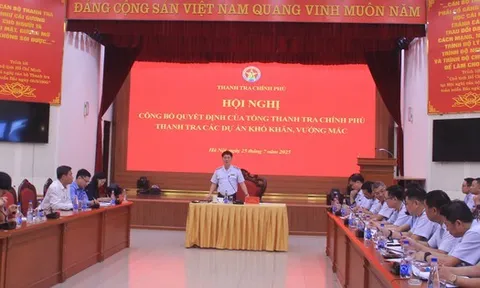 Công bố kết luận thanh tra các dự án có khó khăn, vướng mắc tại Bộ Văn hóa, Thể thao và Du lịch