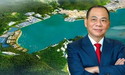 Tỷ phú Phạm Nhật Vượng "chơi lớn", sắp khởi công siêu đô thị ven vịnh 85.000 tỷ đồng