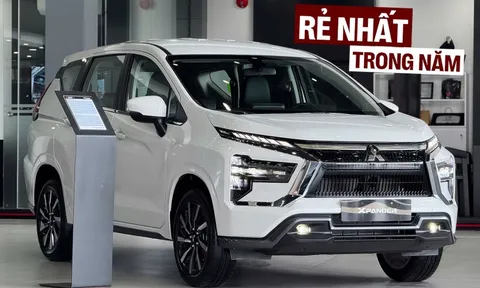 Mitsubishi Xpander đang rẻ kỷ lục tại Việt Nam: Còn từ dưới 500 triệu đồng nếu 'trừ hết', dễ hút thêm dân chạy dịch vụ