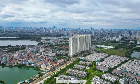 Toàn cảnh tuyến đường hơn trăm tỉ nối hai vành đai Hà Nội đang dần hoàn thiện