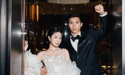 Bộ ảnh đậm chất điện ảnh của vợ chồng Đoàn Văn Hậu