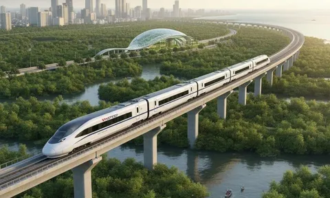 VinSpeed đề xuất dự án đường sắt Bến Thành-Cần Giờ tại TPHCM, vốn đầu tư 85.650 tỷ đồng