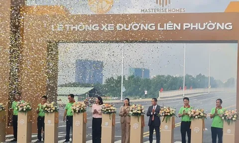 TP HCM: Thông xe đường Liên Phường, giảm áp lực nút giao An Phú