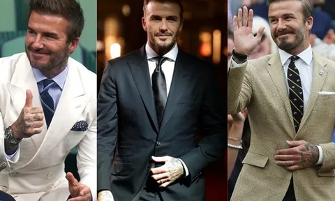Ai mặc suit đẹp bằng David Beckham?