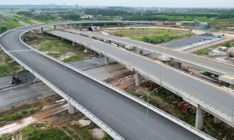 Toàn cảnh tuyến đường nối sân bay Long Thành trước ngày thông xe