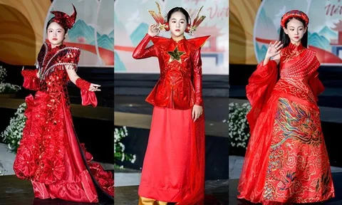 Những thiên thần nhí catwalk ấn tượng trong “Duyên dáng Nét Việt”