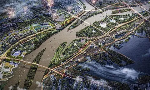 Siêu đại lộ cảnh quan sông Hồng 300.000 tỷ đồng, quy tụ nhiều “ông lớn” Đèo Cả - Văn Phú Invest, MIK Group, VPBank sắp đạt cột mốc then chốt