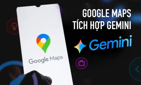 Google Maps tích hợp Gemini
