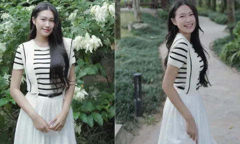 Tiểu thư Doãn Hải My khiến dân mạng ngẩn ngơ vì nhan sắc nàng thơ, Văn Hậu số hưởng thật!