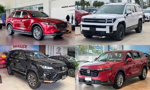 Cầm 1 tỷ đồng mua SUV gầm cao: Santa Fe ưu đãi ‘khủng’ đối đầu chất thực dụng của Fortuner, mu-X và CX-8