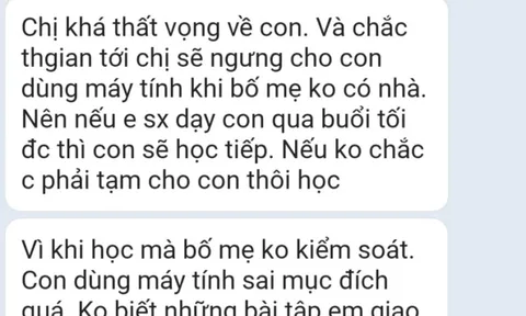 Nửa đêm, bà mẹ hoảng hốt nhắn cho cô giáo vì phát hiện bí mật của con sau khi kiểm tra lịch sử ChatGPT: "Chắc tạm cho con thôi học"