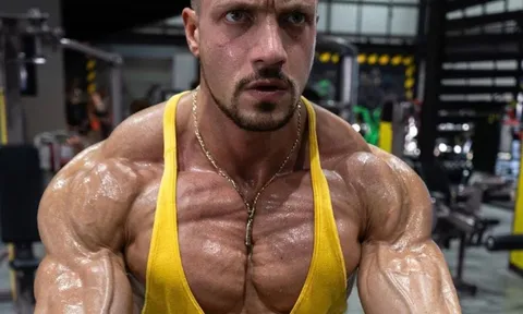 Trai đẹp thể hình sở hữu cơ ngực như phím đàn độc lạ nhất thế giới, ai thấy cũng phải "há hốc miệng" kinh ngạc