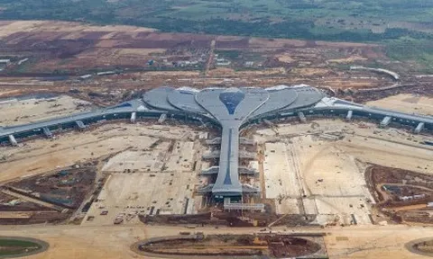 Toàn cảnh sân bay Long Thành trước ngày đón chuyến bay đầu tiên