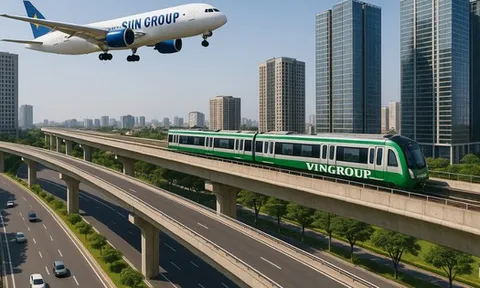 Tàu điện, hàng không và những pha ‘chơi lớn’ của Vingroup, Sun Group để kết nối dự án tỷ USD