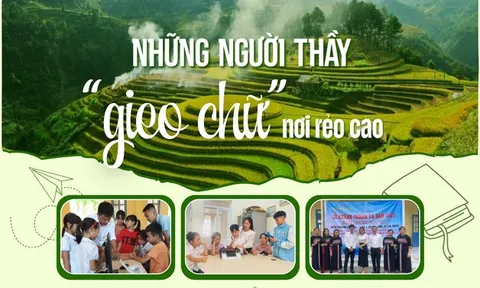 Những người thầy “gieo chữ” nơi rẻo cao