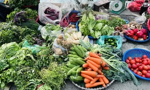 Giá rau xanh tăng 'phi mã', bà nội trợ dè xẻn từng mớ rau, quả cà chua