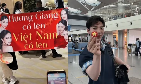 Dàn sao Việt sang Thái ủng hộ Hương Giang: Khí thế hừng hực trước thềm Chung kết Miss Universe!