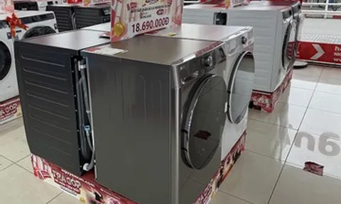 Máy giặt cao cấp giảm sâu tới 19 triệu đồng