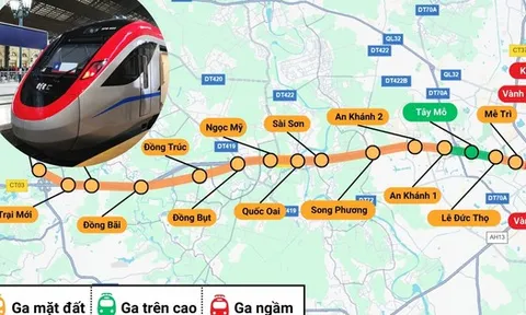 Tập đoàn xe lửa hàng đầu Trung Quốc muốn tham gia làm tuyến metro Văn Cao - Hòa Lạc hơn 65.000 tỷ đồng, chuẩn bị khởi công vào dịp 19/12 tới