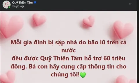 Quỹ Thiện Tâm của Vingroup kích hoạt gói hỗ trợ khẩn cấp đồng bào bão lụt, mức hỗ trợ lên đến 100 triệu đồng/người: Hướng dẫn đăng ký thông tin