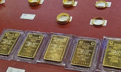 Sáng 21-11, giá vàng miếng SJC thấp nhất trong 3 ngày, vẫn bỏ xa giá thế giới