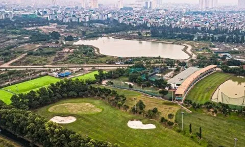 Mục sở thị khu đất làm công viên, quảng trường nhạc nước ở phía Tây Hà Nội