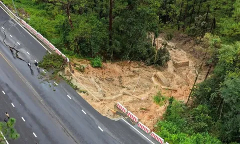 Mưa lớn gây sạt lở nghiêm trọng nhiều tuyến đèo huyết mạch ở Lâm Đồng, Đèo Cả lập tức hành động