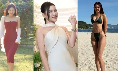 Mê mẩn ngắm visual Yến Xuân - vợ Lâm Tây, mẹ 1 con vóc dáng vẫn sexy bất bại, xinh đẹp bất chấp "cam thường"