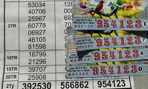 Xổ số miền Nam: Đặc biệt 3 đài "nổ" tại Tây Ninh gây sốt mạng xã hội