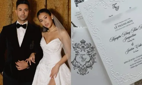 Lộ thiệp cưới tài phiệt của em chồng Hà Tăng: Địa điểm giống nhiều sao Vbiz, 1 quy định cực nghiêm ngặt