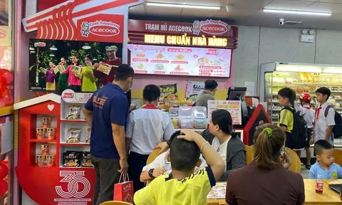 Trạm mì Acecook ra mắt tại cửa hàng Ministop với menu chuẩn nhà hàng, tiện lợi mọi lúc