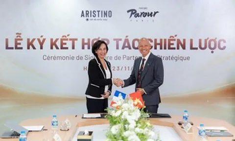 Aristino ‘bắt tay’ hợp tác với Parfums Parour Paris