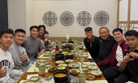 Ông Park Hang-seo hội ngộ dàn trò cưng Quang Hải, Văn Đức, ký ức đẹp Thường Châu ùa về