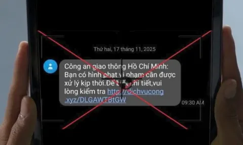 Mất hàng trăm triệu đồng vì tin nhắn phạt nguội lừa đảo