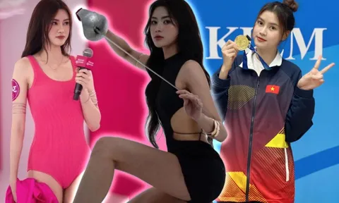 Vẻ gợi cảm của 'bản sao hoa hậu Đỗ Thị Hà' đang gây sốt ở SEA Games 33